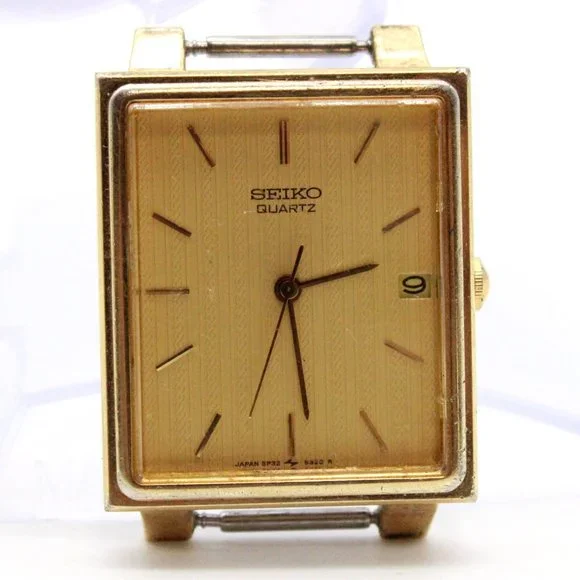 アナログ腕時計 SEIKO | Classic Quartz Gold Dial Ladies Watch Vintage Classic Seiko Gold Plated Ladies Quartz Movement